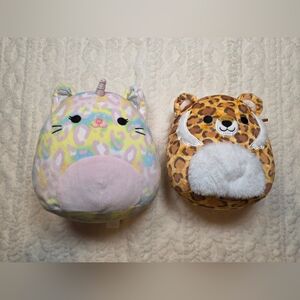 Squishmallows Safiyya Caticorn & Rosie Cheetah Bundle – 10” Plush Set